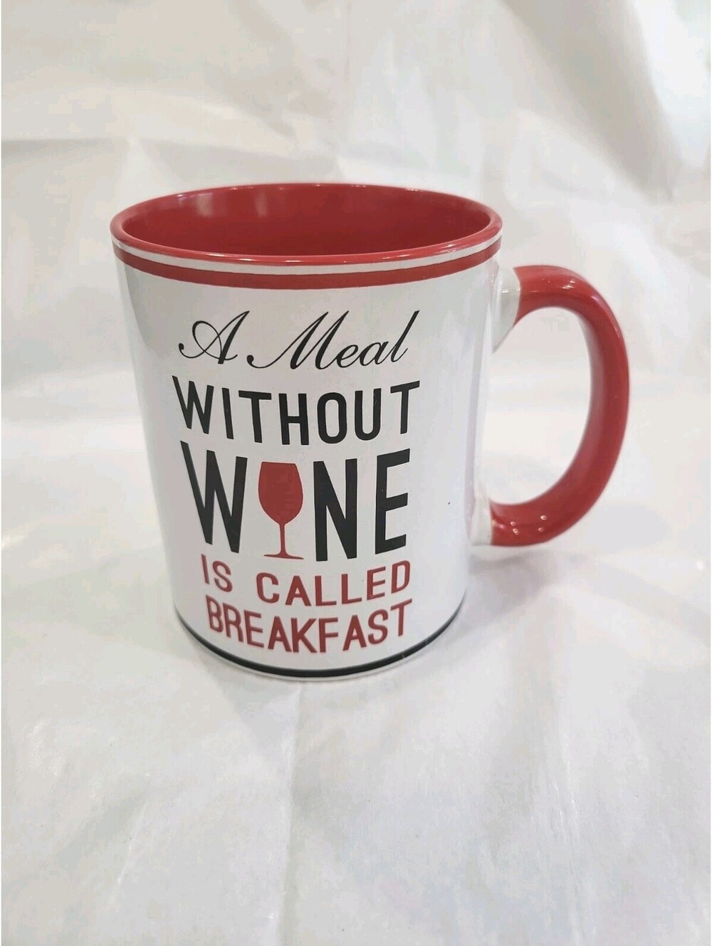 A Meal Without Wine Is Called Breakfast | Novelty Mug | Gifting | Funny | Wine